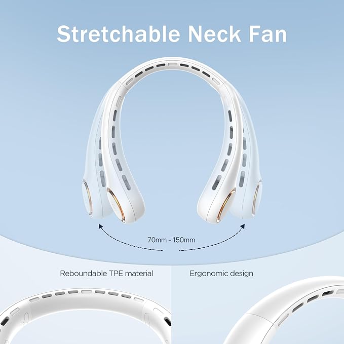GULAKI Portable Neck Fan, Personal Fan - Image 6