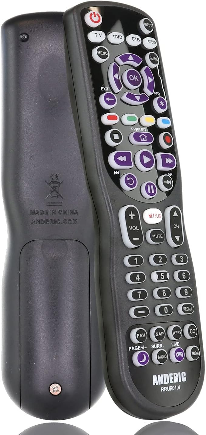 Universal 4-Device Fit for Roku Streaming Player/TV Remote Control - Image 2