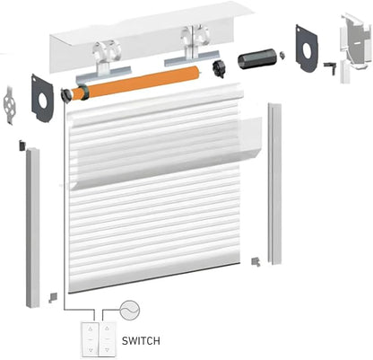 4-Wire Motorized Shade Switch, Wall Mount Controller - Image 7