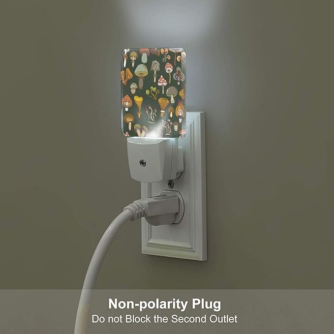 FSHVQKD Various Mushrooms Night Light, Plug Into Wall - Image 5
