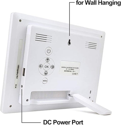 JALL 【New 2024】 Digital Calendar Alarm Day Clock - - Image 3