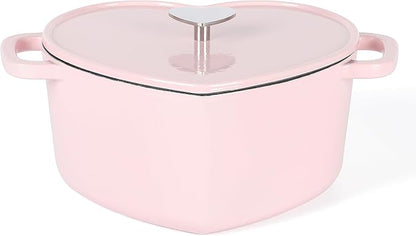 Martha Stewart Heart Shaped 4-Quart Enamel Cast Iron Dutch Oven by MarthaStewart