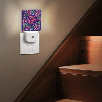 YKJAHSD Merry Chrismas Night Light, Plug into Wall Decor Nightlights - Image 6
