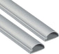 D-Line Half Round Cord Hider, Patented Cable Cover, Hide TV Wall Mount Wires by D-LineUSAinc