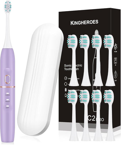 kingheroes Electric Toothbrush Set, Comes by KingheroesOralCare