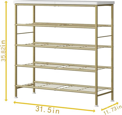 SUOERNUO Shoe Rack Organizer 5 Tier - Image 3