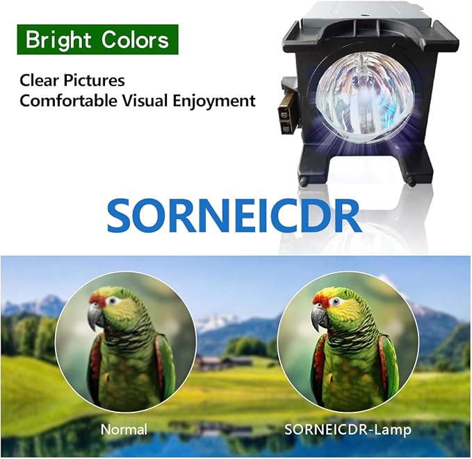 SORNEICDR Y196-LMP Replacement Projector Lamp Bulb Compatible - Image 3