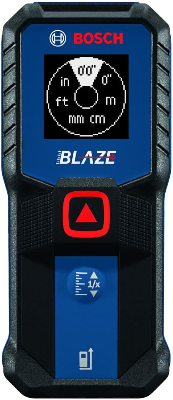 BOSCH GLM100-23 100 Ft Blaze Laser Distance Measure, Includes 2 AA Batteries - Image 6
