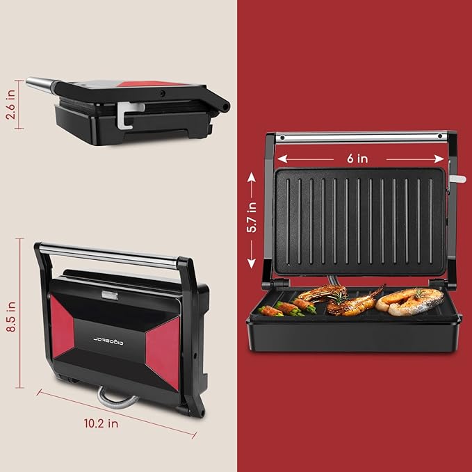 Panini Press Sandwich Maker, Aigostar 1000W Sandwich Press Grill - Image 7