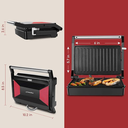 Panini Press Sandwich Maker, Aigostar 1000W Sandwich Press Grill - Image 7