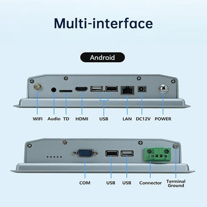 8-Inch Touchscreen Monitor, Ratio 4:3 Embedded Industiral Touch Screen Tablet - Image 6