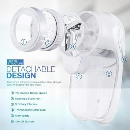 Fabric Shaver, Lint Remover for Clothes, Electric Lint Remover - Image 4