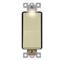 LIDER Minimalist Design Matte Finish Lighted 4-Way Decorator Light Switch by LIDER