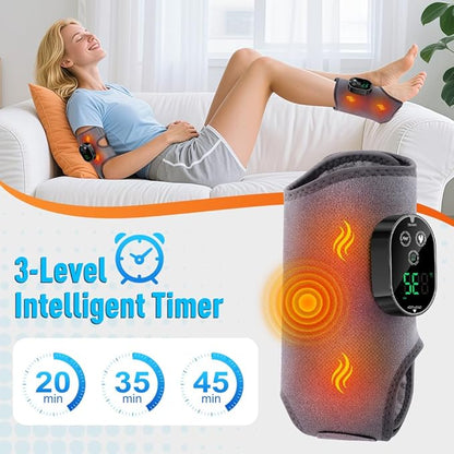 Foot and Ankle Massager for Pain Relief, Ankle Heating Pad Foot Renew Triple - Image 4