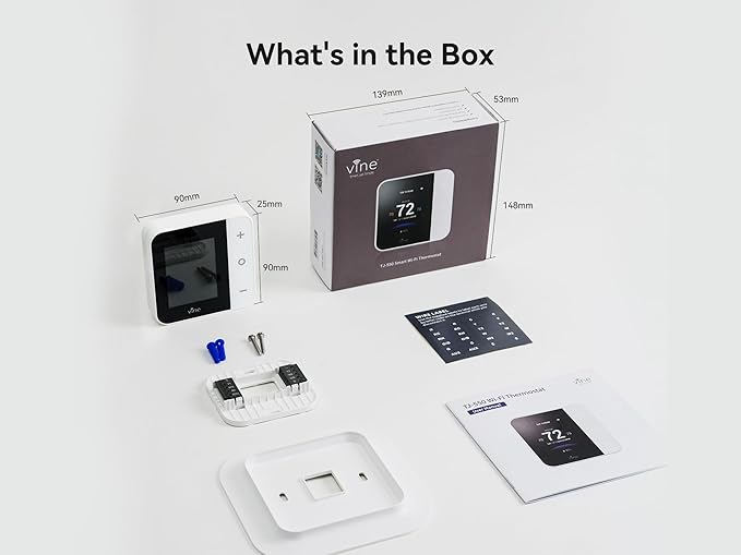vine Smart Thermostat for House, WiFi Thermostats for Home Compatible - Image 9
