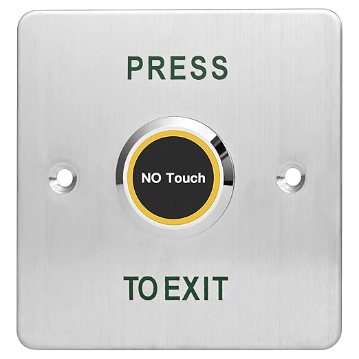 No-Touch Infrared Exit Button by Unknown