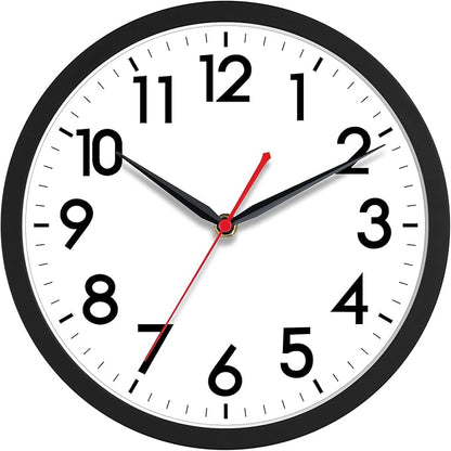 AKCISOT 18 Inch Wall Clock Large Silent Non-Ticking Wall Clocks Battery Operated by Akcisot