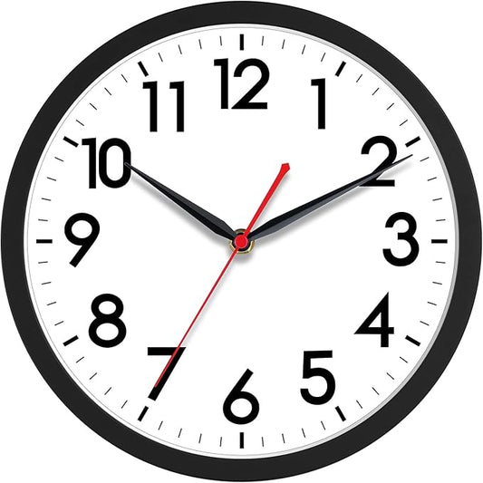 AKCISOT 18 Inch Wall Clock Large Silent Non-Ticking Wall Clocks Battery Operated by Akcisot