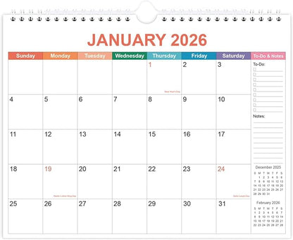 2026 Calendar - Wall Calendar 2026 from January 2026 to June 2027, 2026 Calendar by Runtioval