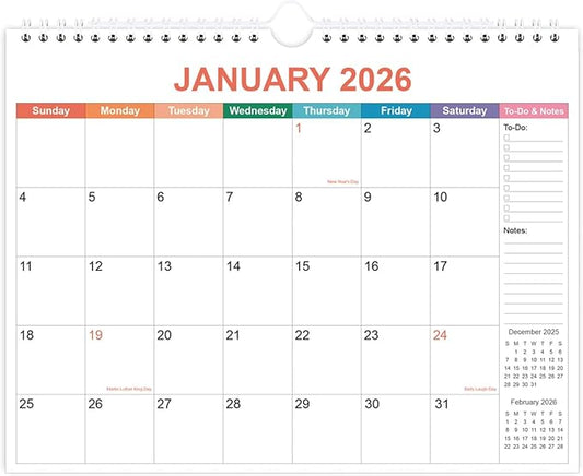 2026 Calendar - Wall Calendar 2026 from January 2026 to June 2027, 2026 Calendar by Runtioval
