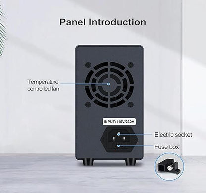 Wanptek DC Power Supply Variable 62V 5A, Bench Power Supplies - Image 7