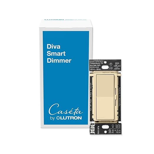 Lutron Diva Smart Dimmer Light Switch by Lutron