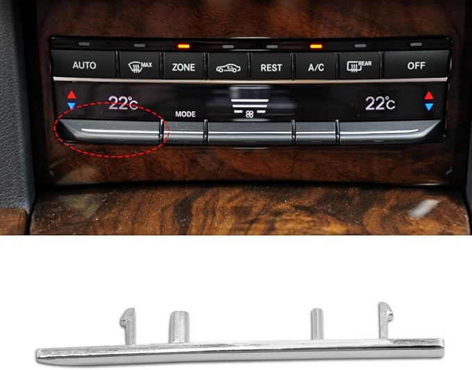 Jaronx Compatible with Mercedes Benz AC Button Trim E Class W212, Temperature by Jaronx