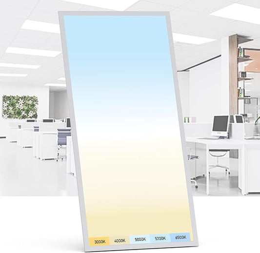 AIKVSXER 1 Pack 2x4 LED Flat Panel Light by AIKVSXER