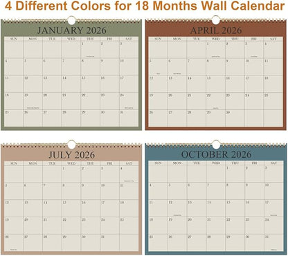 2026 Calendar - Wall Calendar 2026-2027 from January 2026 - June 2027, 18 - Image 3