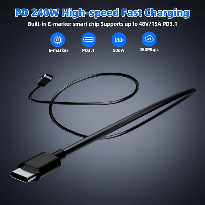 500W Fast Charging 8 Port USB C Charger Block - Image 3