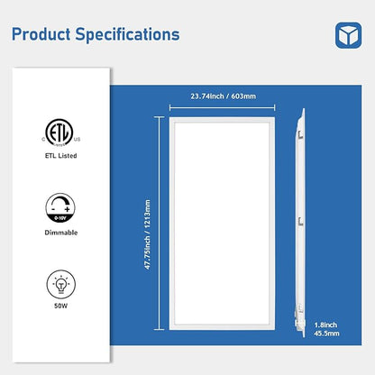 CycevSun 2x4 LED Flat Panel Light - Image 5