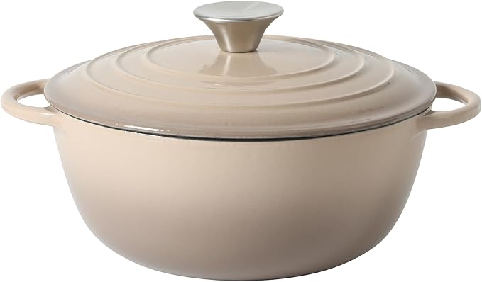 Gibson Home Addlestone 2.65 Qt Enameled Cast Iron Dutch Oven Pot by GibsonHomewares