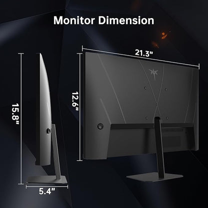 KTC 24 inch 190Hz/180Hz Gaming Monitor, HDR 400 Fast IPS Screen, FHD 1080P - Image 8