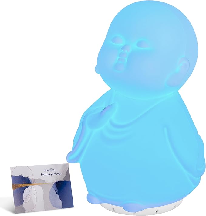 Guided Visual Meditation Tool, Mindfulness Breathing Light by H-OMMEASSY