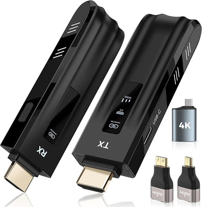 Beyn Wireless HDMI Transmitter and Receiver, 2026 Upgraded LED Display by DiscoverBeynBlendingTrendy
