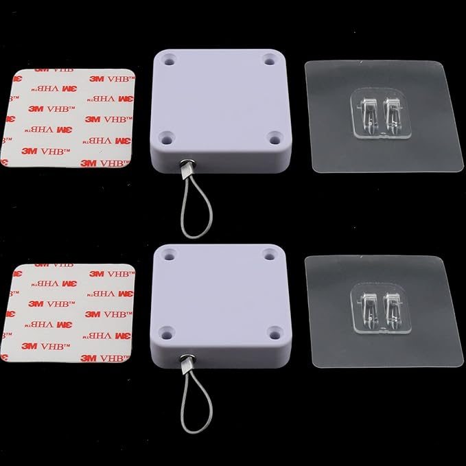 MTQY 2pcs Punch-Free Automatic Sensor Door Closer - Image 2