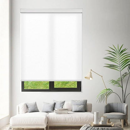 Tipiace Motorized Blinds with Remote Window Roller Shade Wireless Rechargeable - Image 4