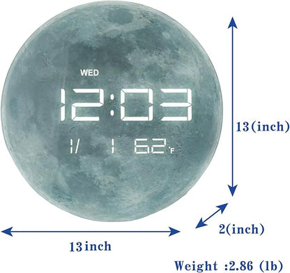 Nbdeal 13" Digital Wall Clock - Image 6