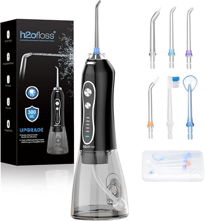 H2ofloss Water Dental Flosser Teeth Pick -Portable Oral Irrigator by SpecializinginOralCareforover10Years
