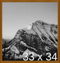 Frame It Easy 33 x 34 Hazel Wood Frame by FrameItEasy