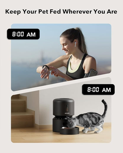 PETLIBRO Automatic Cat Feeder – 3L Programmable Pet Food Dispenser - Image 5
