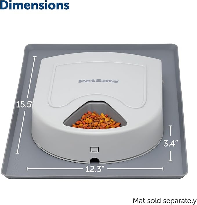 PetSafe Automatic Dog Feeder, 5 Meals, 40 oz Capacity, - Image 7