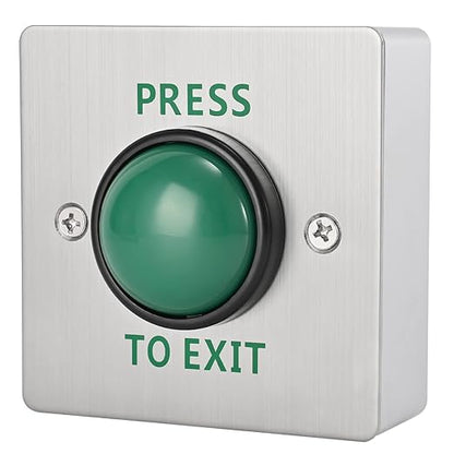 Push to Exit Button for Door Access Control Big Press Button IP68 Waterproof - Image 2