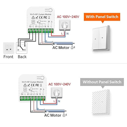DieseRC WiFi Smart Roller Shutter Controller Module, Tuya APP WiFi Control - Image 7