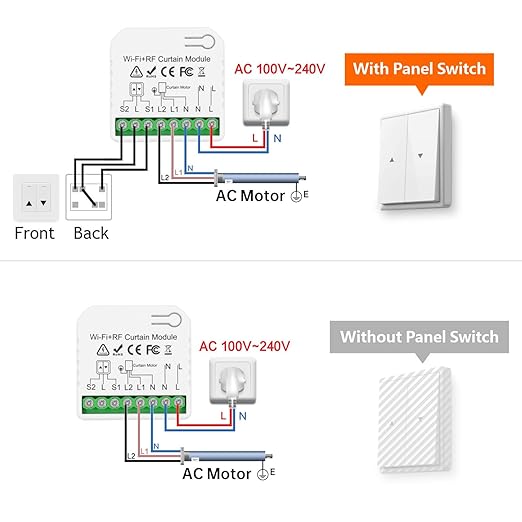 DieseRC 5pcs Wireless Smart Roller Shutter Controller - Image 6