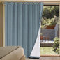 H.VERSAILTEX Linen Blackout Curtains Durable Thick Textured Linen Look 100% by HVERSAILTEX