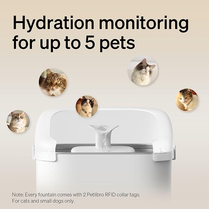 PETLIBRO Cats Water Fountain for Multi Cats, Cat Fountain - Image 7
