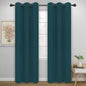 Easy-Going Blackout Curtains for Bedroom, Solid Thermal Insulated Grommet and by Easy-Going