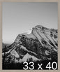 Frame It Easy 33 x 40 Rustic Gray Wood Frame by FrameItEasy