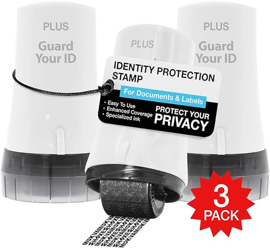 Guard Your ID Advanced 2.0 Roller Identity Privacy Stamp by Plus